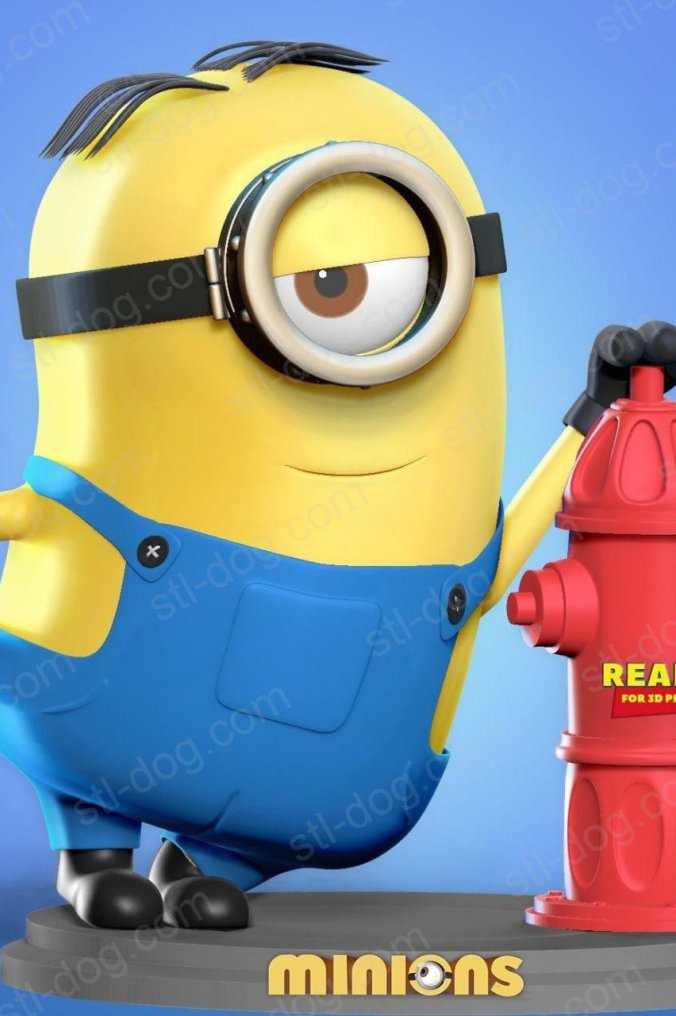 小黄人（Minion Stuart）3D打印图纸